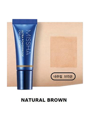 Missha Ultra Powerproof Cream Eye Brow Color, 6gm, Natural Brown