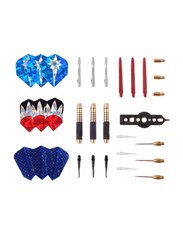 Professional Soft Steel Tip Darts Set with Gift Box Set for Bristle Dartboard, Multicolour