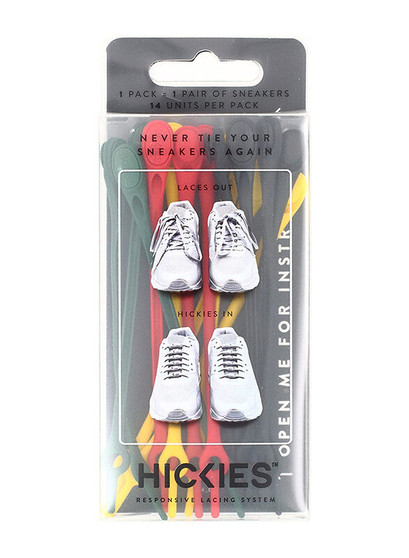 

Hickies Elastic Laces, 14 Pieces, Multicolour