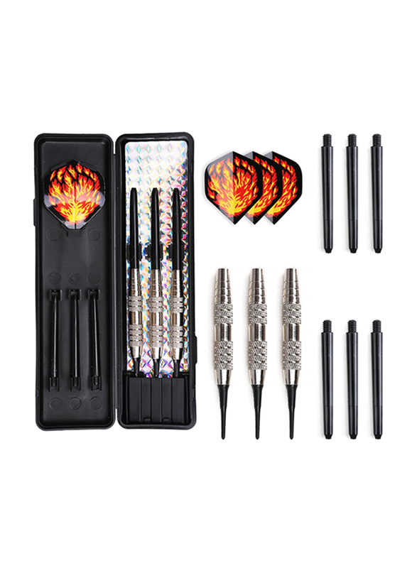 Winmax Silver Softtip Darts, 16gm, Multicolour