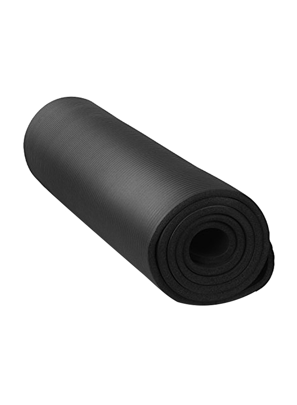 Winmax NBR Yoga Mat, WMF09884H, 10mm, Black