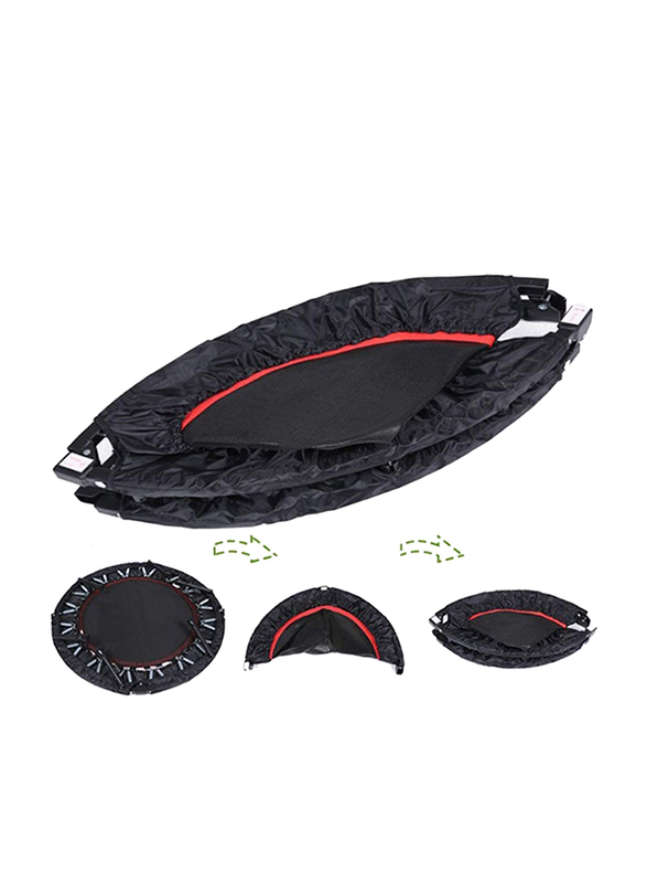 Marshal Fitness Folding Trampoline, Black