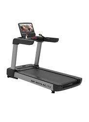 Marshal Fitness Heavy Duty Commercial and Home Use Treadmill, MF-6019, Grey/Black
