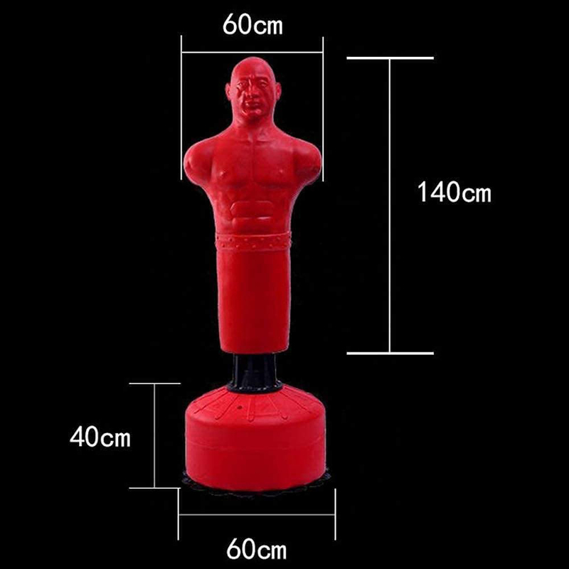Marshal Fitness Combat Sports Free Standing Punching Bag, MF-0384, Red