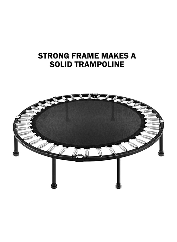 Marshal Fitness Folding Trampoline, Black