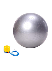 Marshal Fitness Anti-Burst Slip Fitness Ball, 65cm, Silver