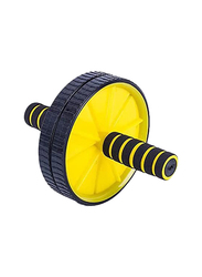 Marshal Fitness Ab Wheel Power Roller, Yellow