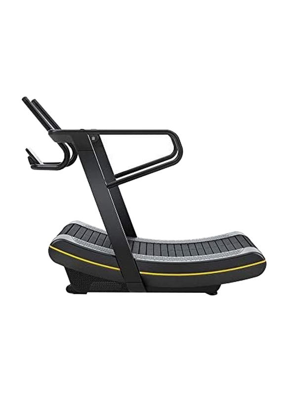Marshal Fitness Self Generated Curved Treadmill, MF-Gym 10SL, Black