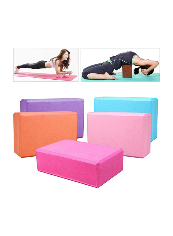 EVA Yoga Brick, Assorted Colour