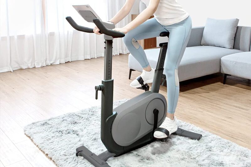 Marshal Fitness App Controlled AI Smart Exercise Bike, MF-C05, Black