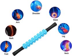 Marshal Fitness Muscle Roller Stick for Athletes, Mfx-0008, Multicolour