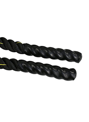 مارشال فتنس حبل لتمارين اللياقة البدنية, 12 متر, أسود