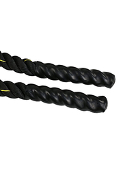 مارشال فتنس حبل تسلق مناسب لتمارين اللياقة, 9 متر, أسود