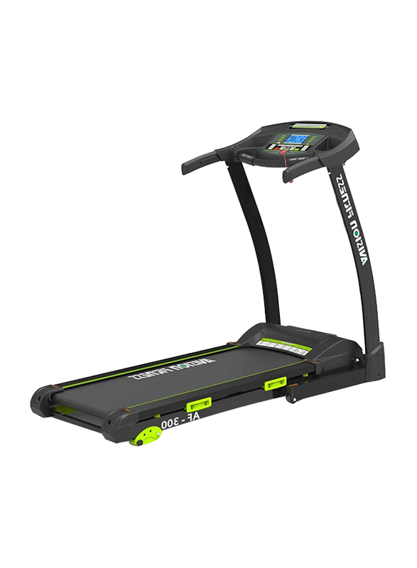 Marshal Fitness Electric Home Use Foldable Treadmill with MP3 and Audio System, Black
