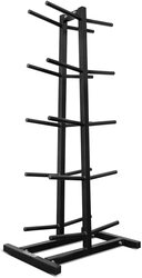 Marshal Fitness Vertical Medicine Slam Ball Rack Stand with 10 Holds, Mf-0105, Black