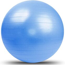 Marshal Fitness Heavy Duty Anti-Burst Stability Yoga Ball with Quick Pump, 85cm, MF-4170, Blue