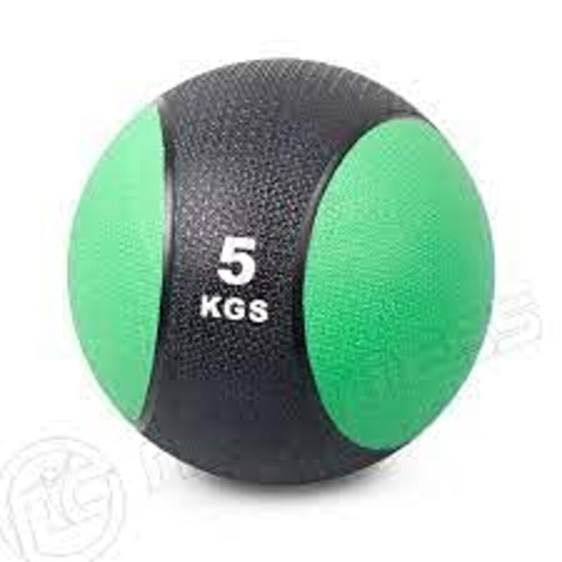 Marshal Fitness Rubber Med Bounce Exercise Medicine Ball, 5Kg, Mf-0103, Multicolour