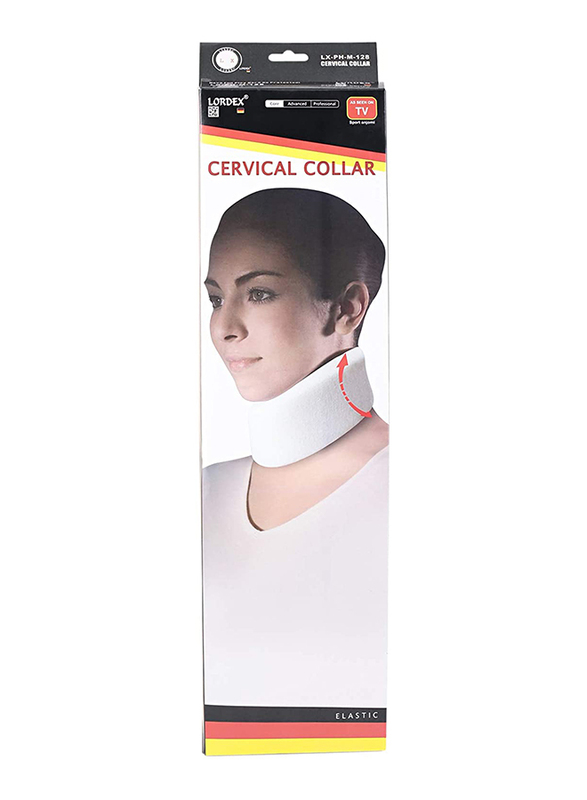 Lordex Cervical Collar Support, White