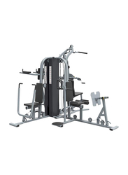 Marshal Fitness Professional Equipment Multi Jungle Five Station Home Gym, MF-9960-4, Black/Grey