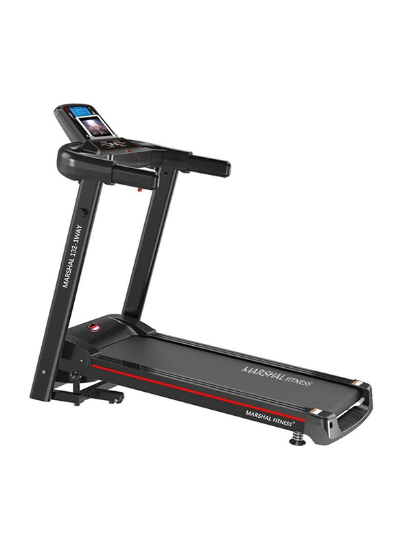 Marshal Fitness Compact Design Daily Fitness and Exercise Treadmill, MF-132-1, Black
