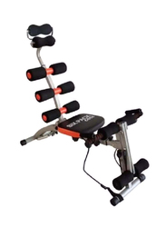 Six Pack Care Fitness Machine for Abdominal Exercise, Black