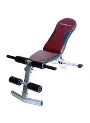 Marshal Fitness Adjustable Sit Up Bench, Multicolour