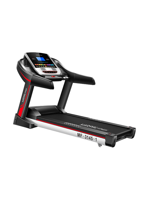 Marshal Fitness MF- 3145-1 One way 4.5HP Treadmill with LCD Screen, Multicolour