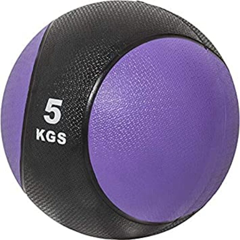 Marshal Fitness Rubber Med Bounce Exercise Medicine Ball, 5Kg, Mf-0103, Multicolour