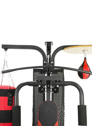 Marshal Fitness Multi-Function Exercise Home Gym Equipment, MF-9995, Black/Red