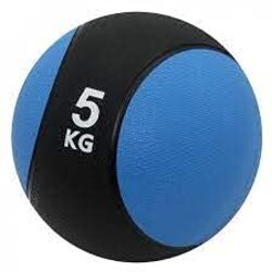 Marshal Fitness Rubber Med Bounce Exercise Medicine Ball, 5Kg, Mf-0103, Multicolour