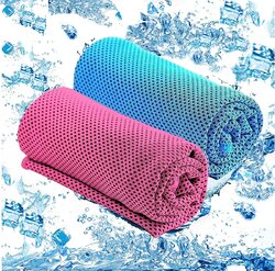 Marshal Fitness Neck Cooler Wrap Cooling Towel for Golf/Gym/Yoga/Workout Running, Mf-0160, Multicolour