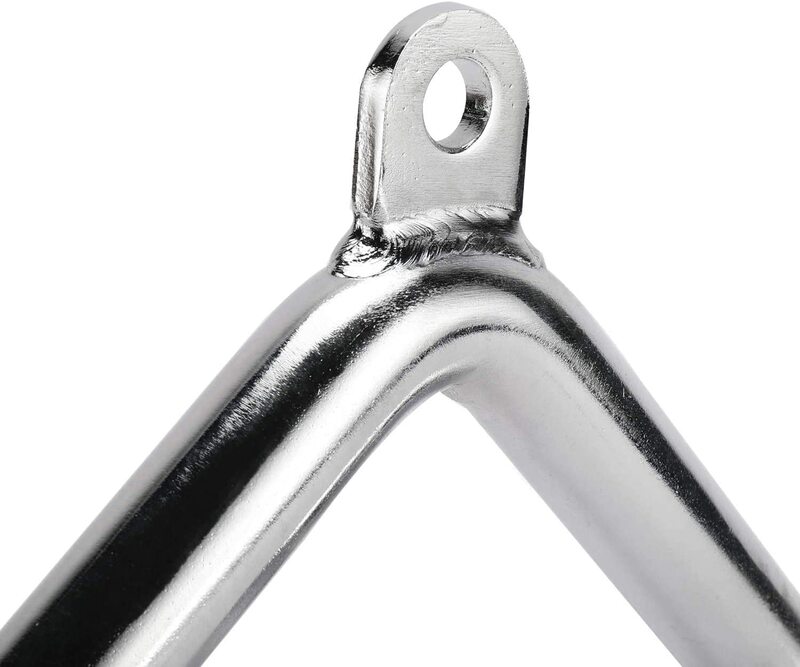 Marshal Fitness U-Shaped Press Down Cable Attachments Bar, Mf-0179B, Silver