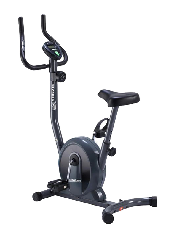 

Marshal Fitness MF-162B Light Weight Exercise Bike, Black/Grey