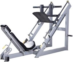 Marshal Fitness 45° Leg Press Inverse Commercial Exercise Machine, MF-GYM-17618-SH-1, Silver