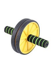 Lordex Total Body Exerciser Wheel, Black/Yellow