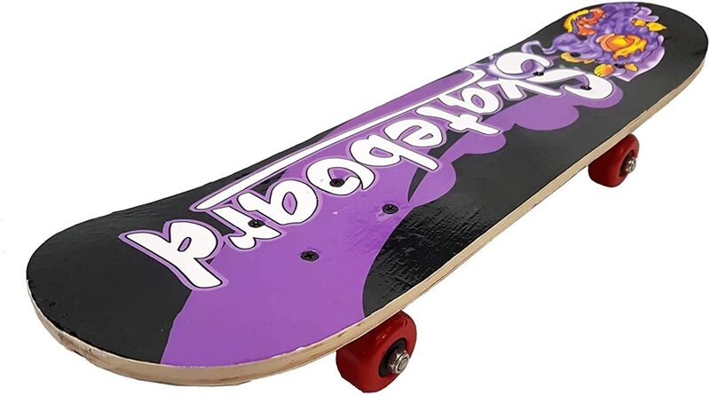 Marshal Fitness Standard Complete Skateboard with Helmet and Protection Kit, 31-Inch, MF-0343, Multicolour