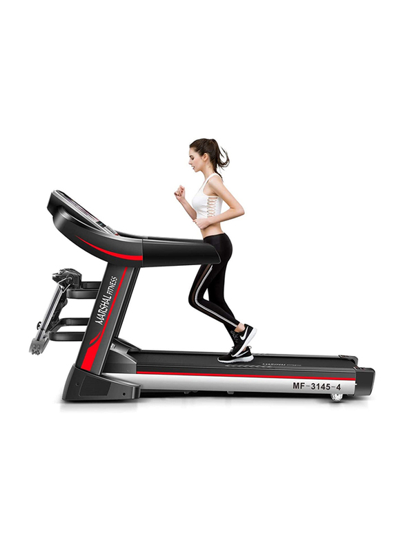 Marshal Fitness Auto Incline Home Use Treadmill, MF-3145-4, Black