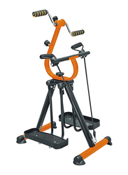Marshal Fitness Master Gym Mini Exercise Bike, MF-0108, Black/Orange