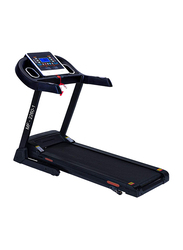 Marshal Fitness Hi Speed Home Use Heavy Duty Treadmill with Two Motor Incline Function, SPKT-2260-1, Black