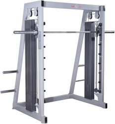 Marshal Fitness Heavy Duty Smith Gym Strength Machine, MF-17640-SH1, Grey