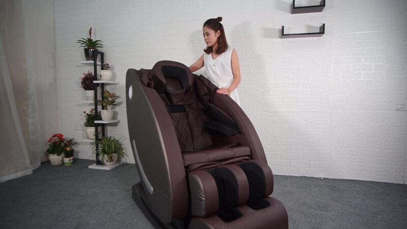 Marshal Fitness Zero Gravity Multifunctional Electric 3D Luxury Massage Chair, MF-2018, Brown