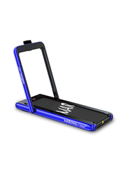 Marshal Fitness 2-in-1 Under Desk Treadmill with Remote Control and Bluetooth Speaker, MF-129, Blue