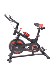 Marshal Fitness Indoor Exercise Spinning Bike Cycling, Black