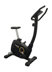 Marshal Fitness Magnetic Resistance Upright Exercise Bike with Eight Preset Resistance Levels, MFK-112B, Black