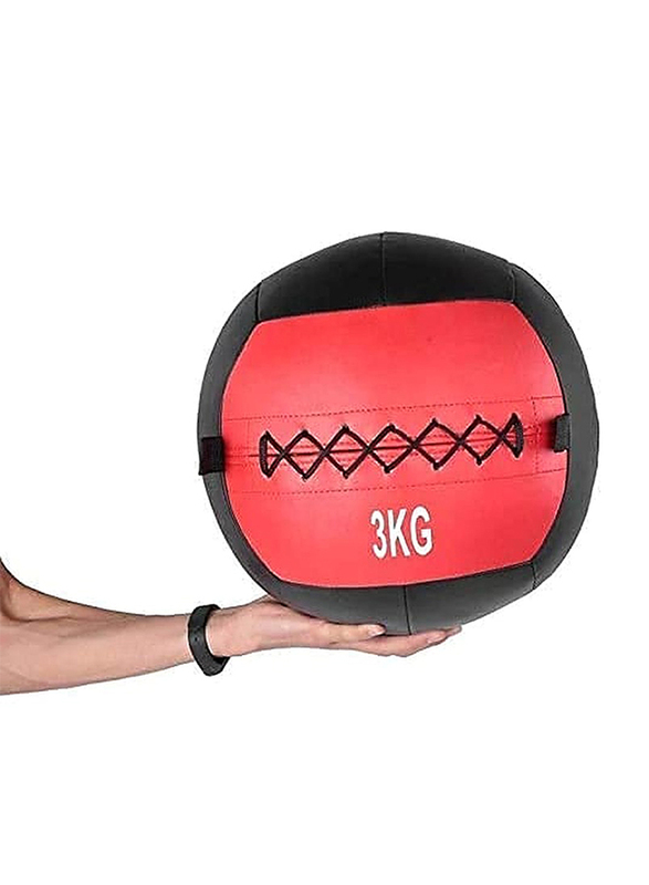 Marshal Fitness Medicine Ball, 3KG, MF-0168, Multicolour