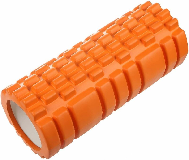 Marshal Fitness EVA Yoga Foam Roller for Muscle, 35cm, Mf-0113, Orange