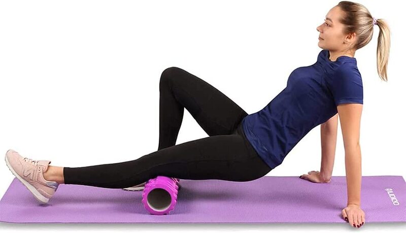 Marshal Fitness EVA Yoga Foam Roller for Muscle, 35cm, Mf-0113, Pink