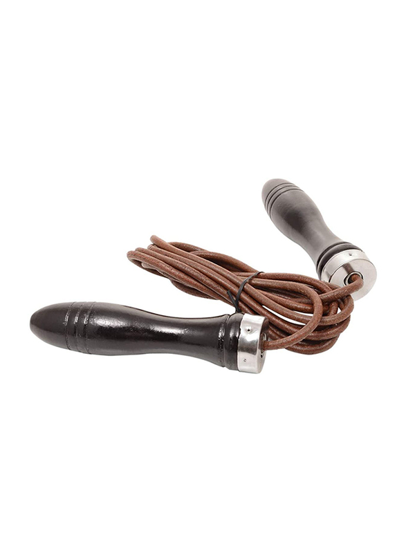 Marshal Fitness Jumping Rope, Brown