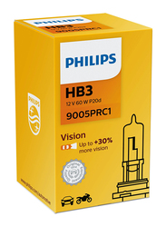 Philips HB3/9005 Vision Headlight Bulb, 60W, 12V, 1 Piece