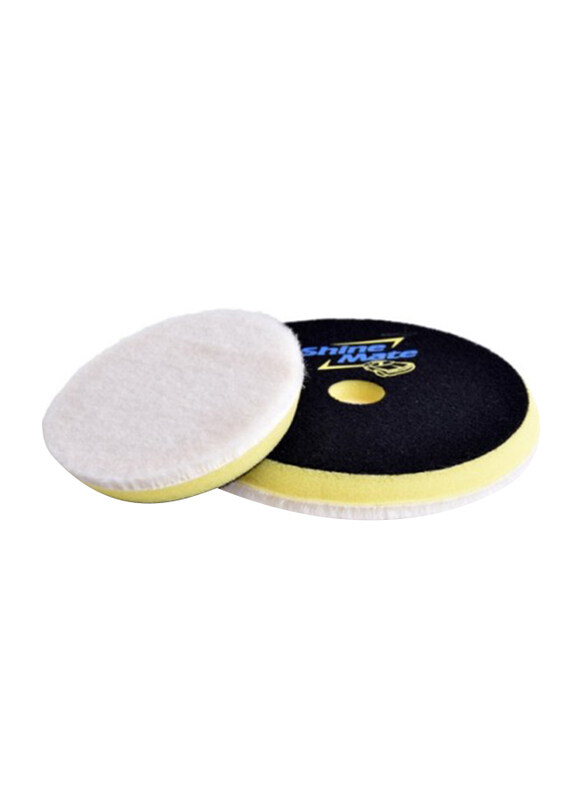 Shine Mate 6.5-inch Knitted Short Nap Polishing Wool Pad